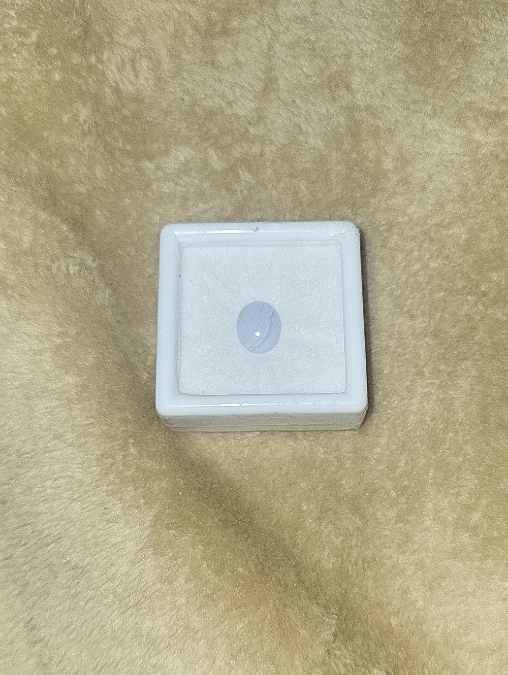 Blue Lace Agate Loose Stone - 3.45 Cts